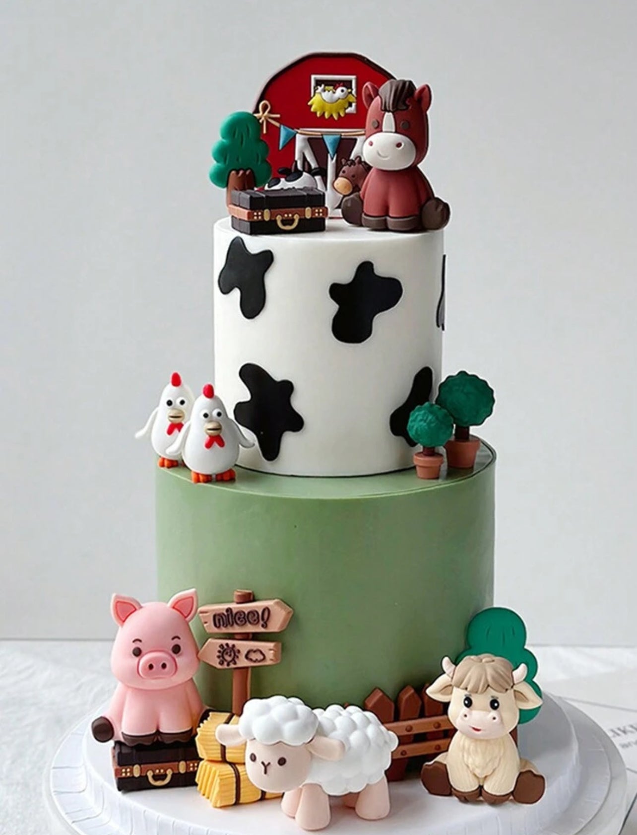 Animal farm Cake topper