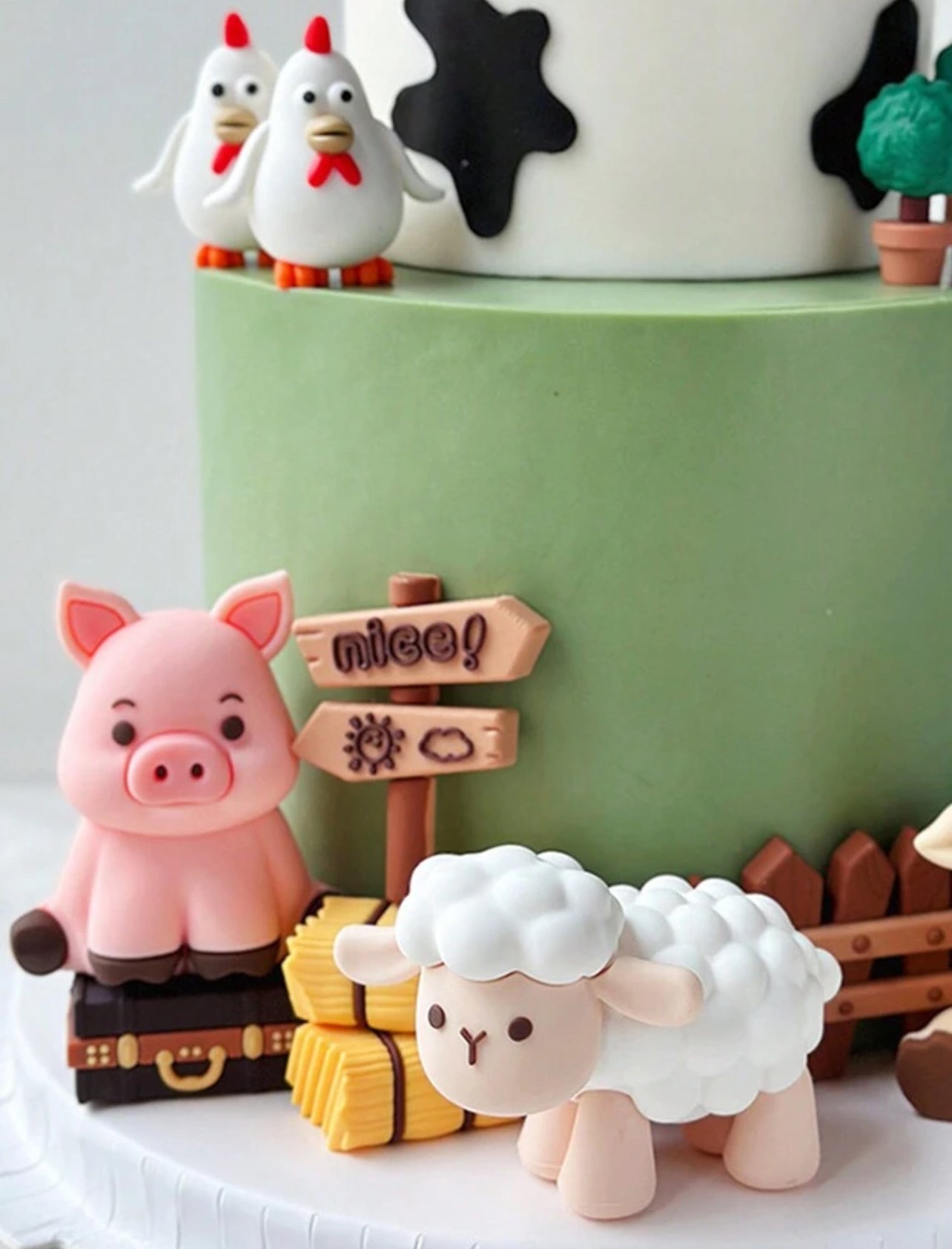 Animal farm Cake topper