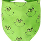 Grinch Christmas bandana