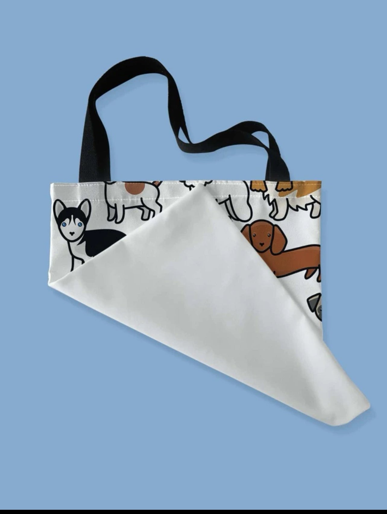 Dog shopper bag