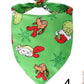 Grinch Christmas bandana