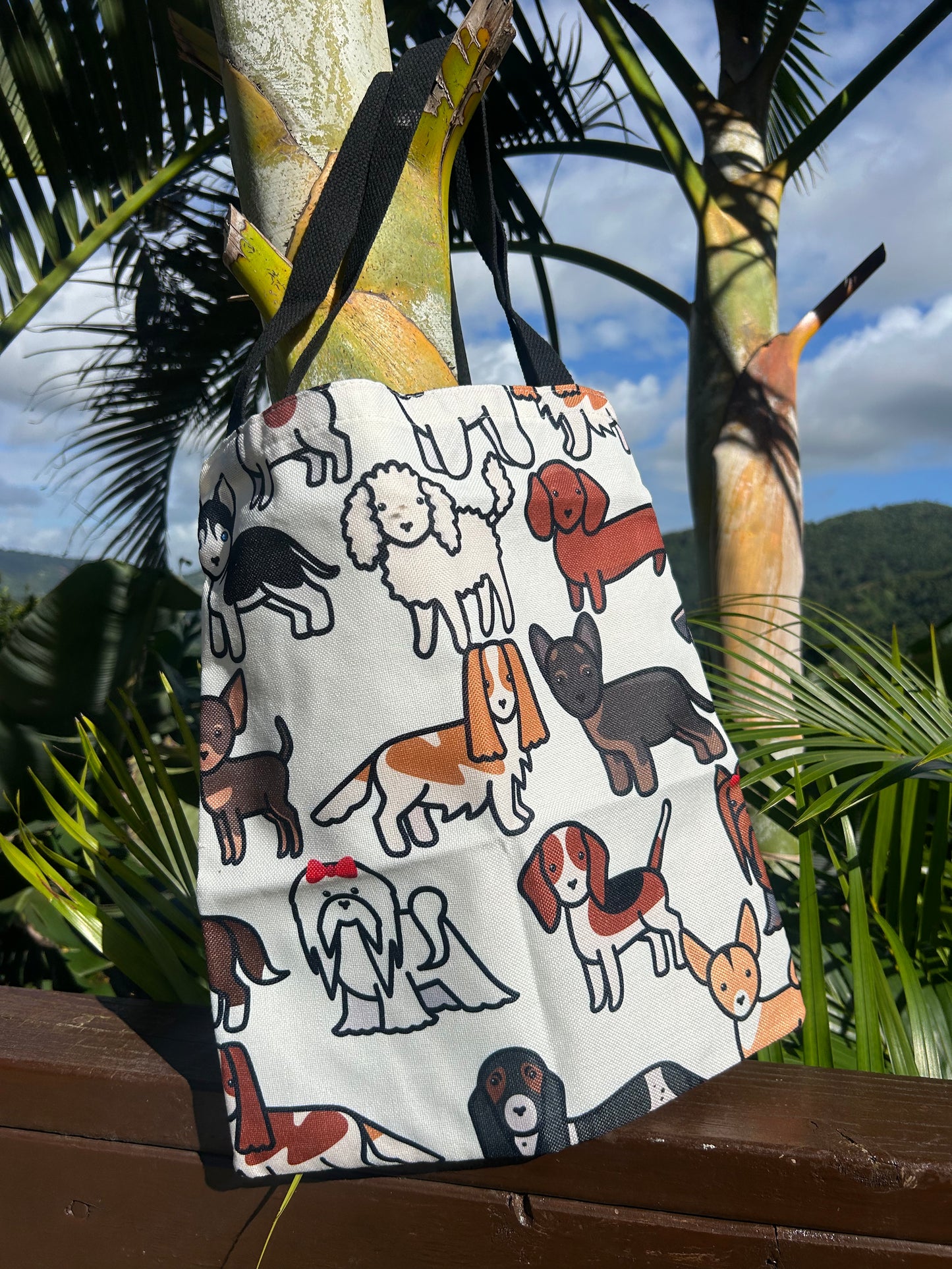 Dog shopper bag