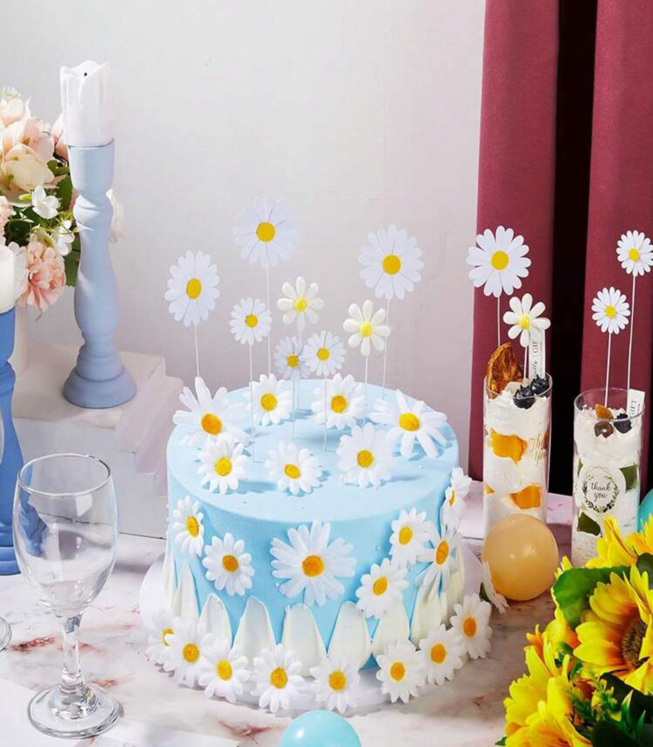 Flower Cake topper