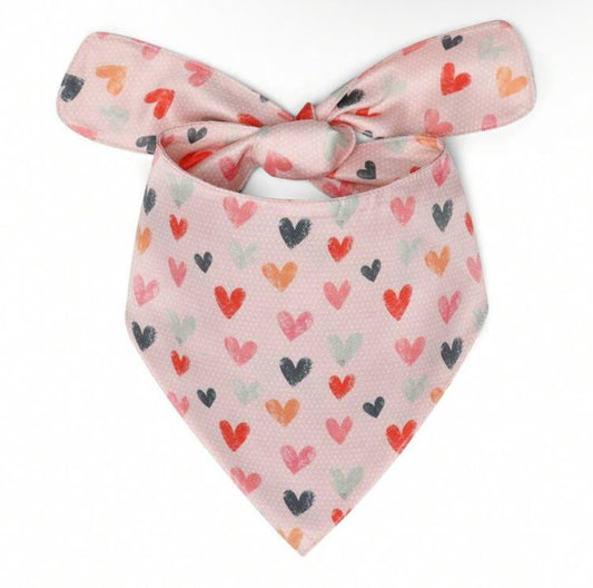 Beautiful hearts bandanas