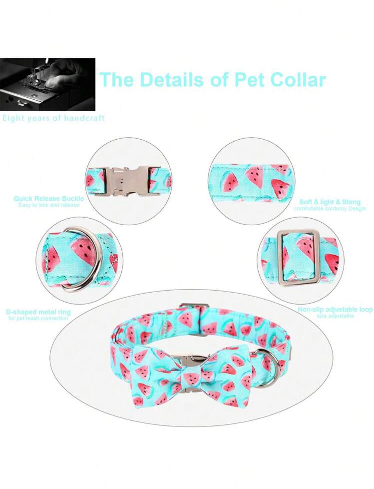 Watermelon collar