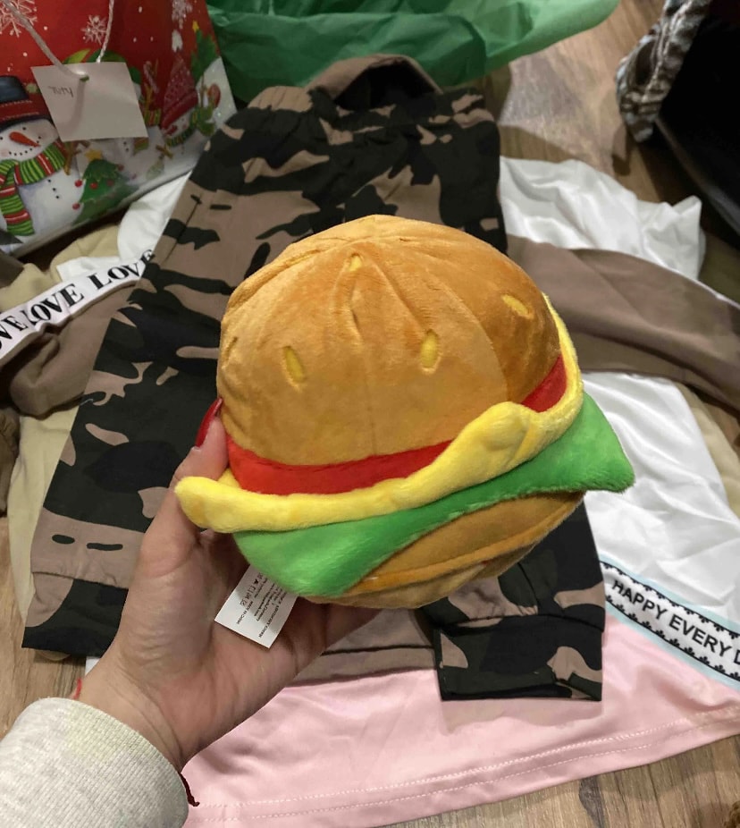Hamburguesa de juguete