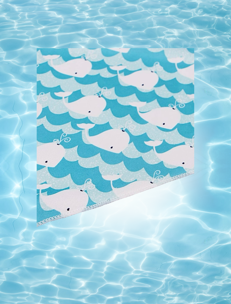 Cartoon Whales Bandana