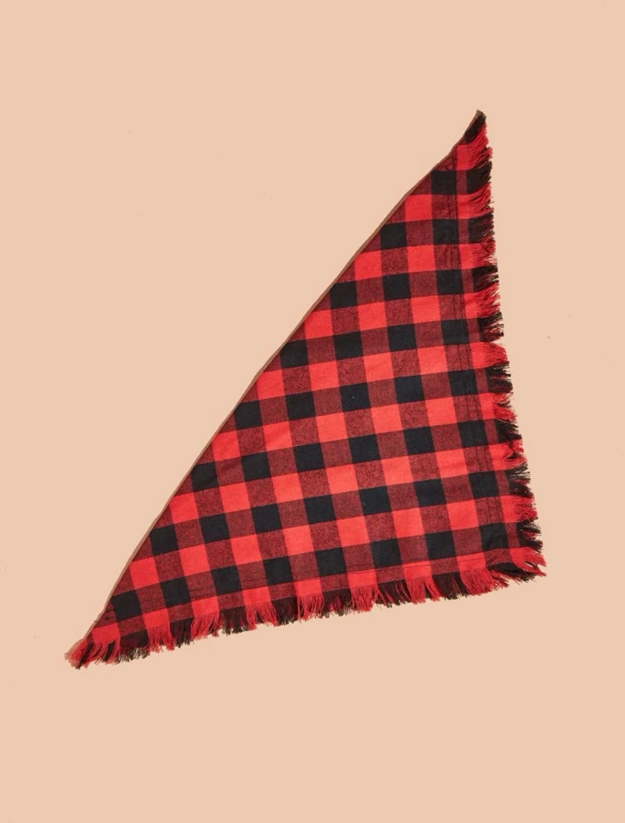 Red winter bandana