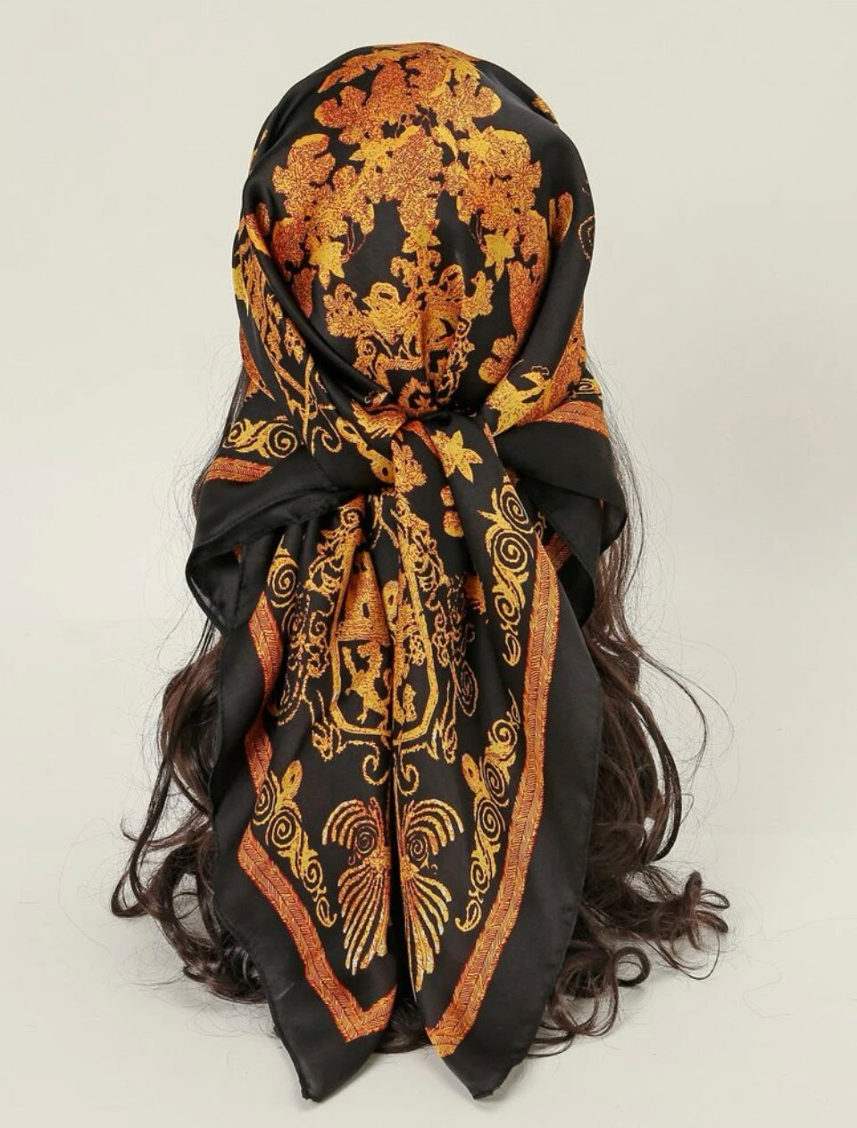 Hair Scarf Anaranjado