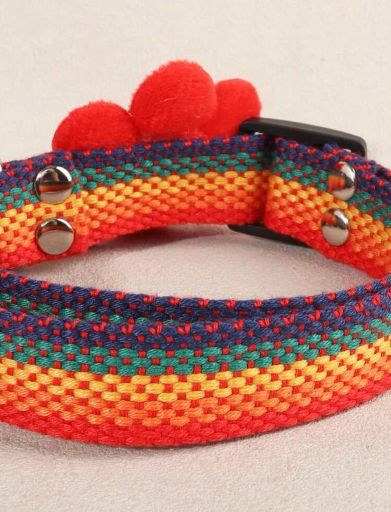 Rainbow soft collar