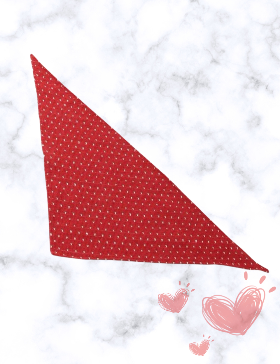 Woven hearts Bandana