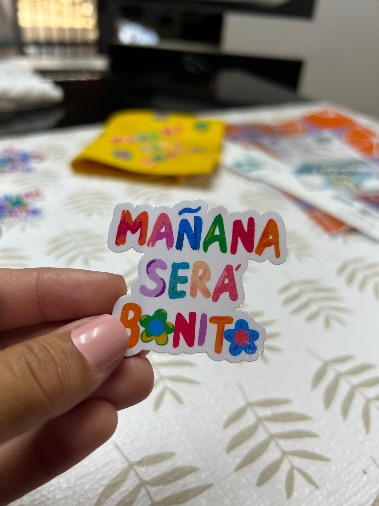 Stickers “mañana sera bonito”