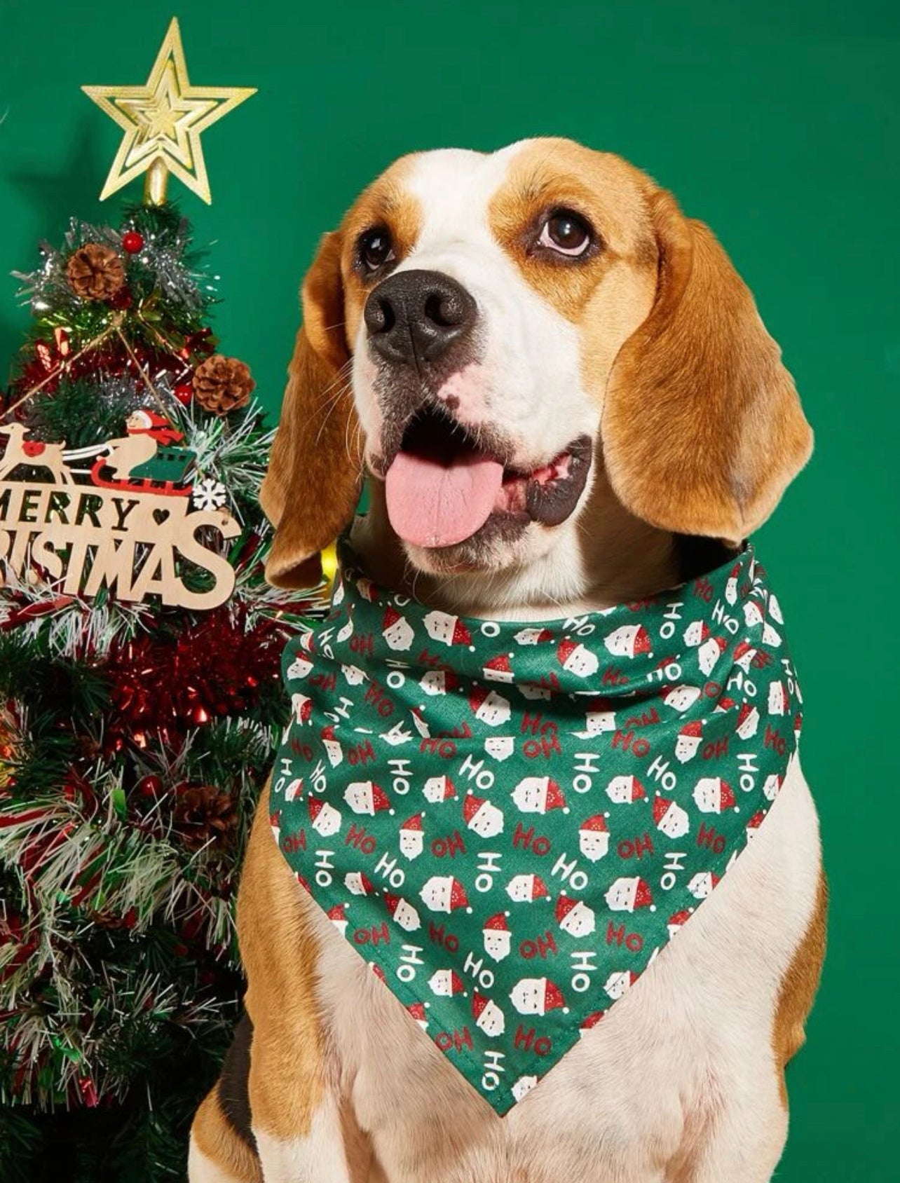 Santa HoHo bandana