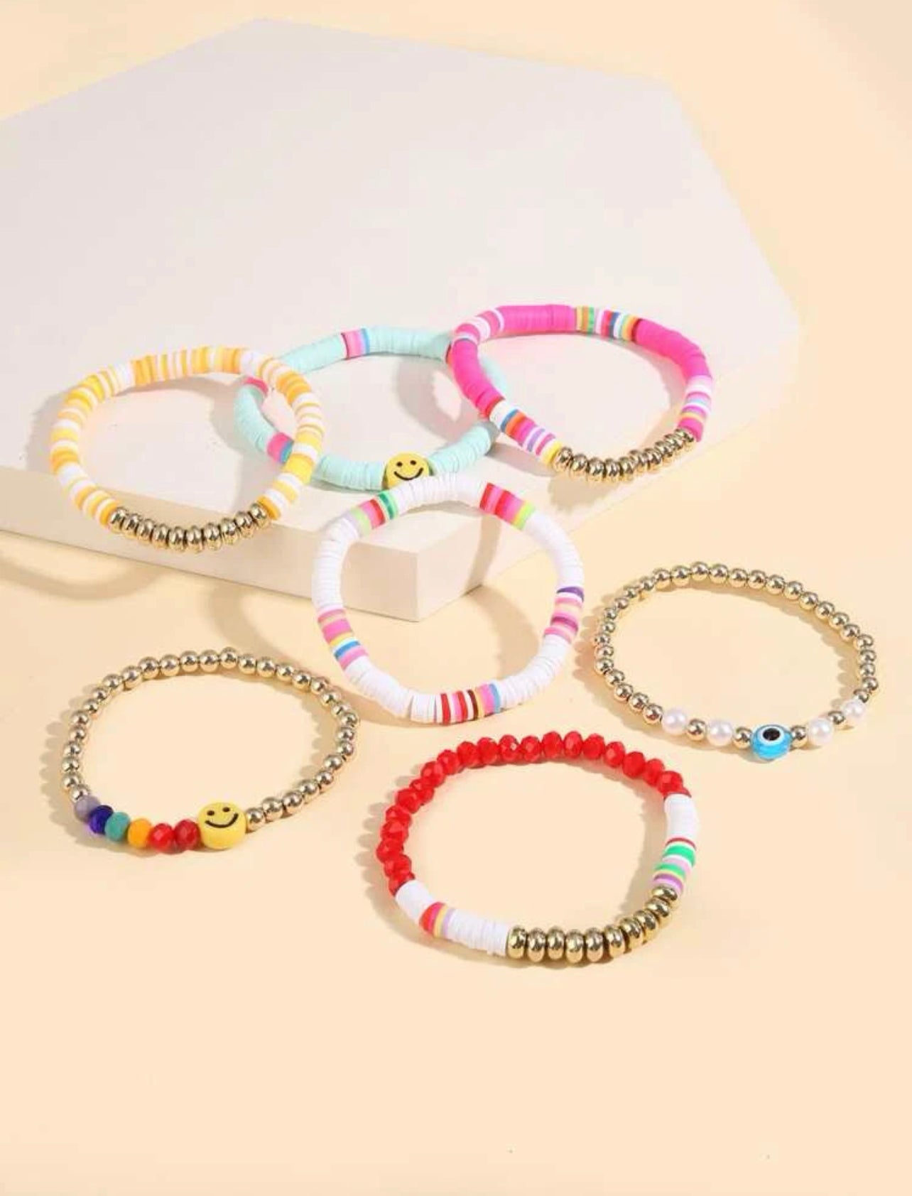 Happy bracelet set