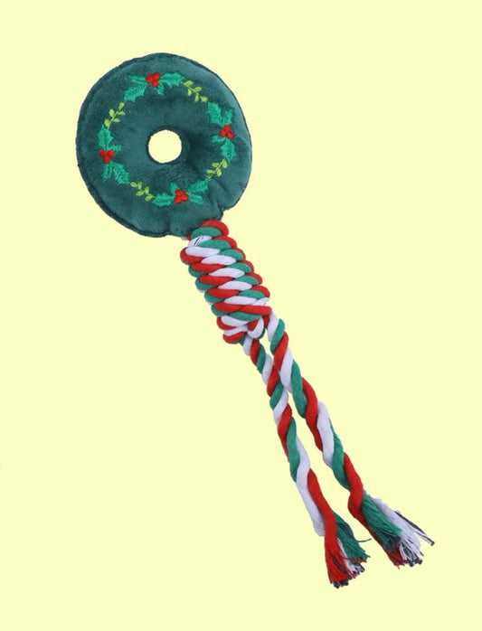 Donut Christmas chew toy