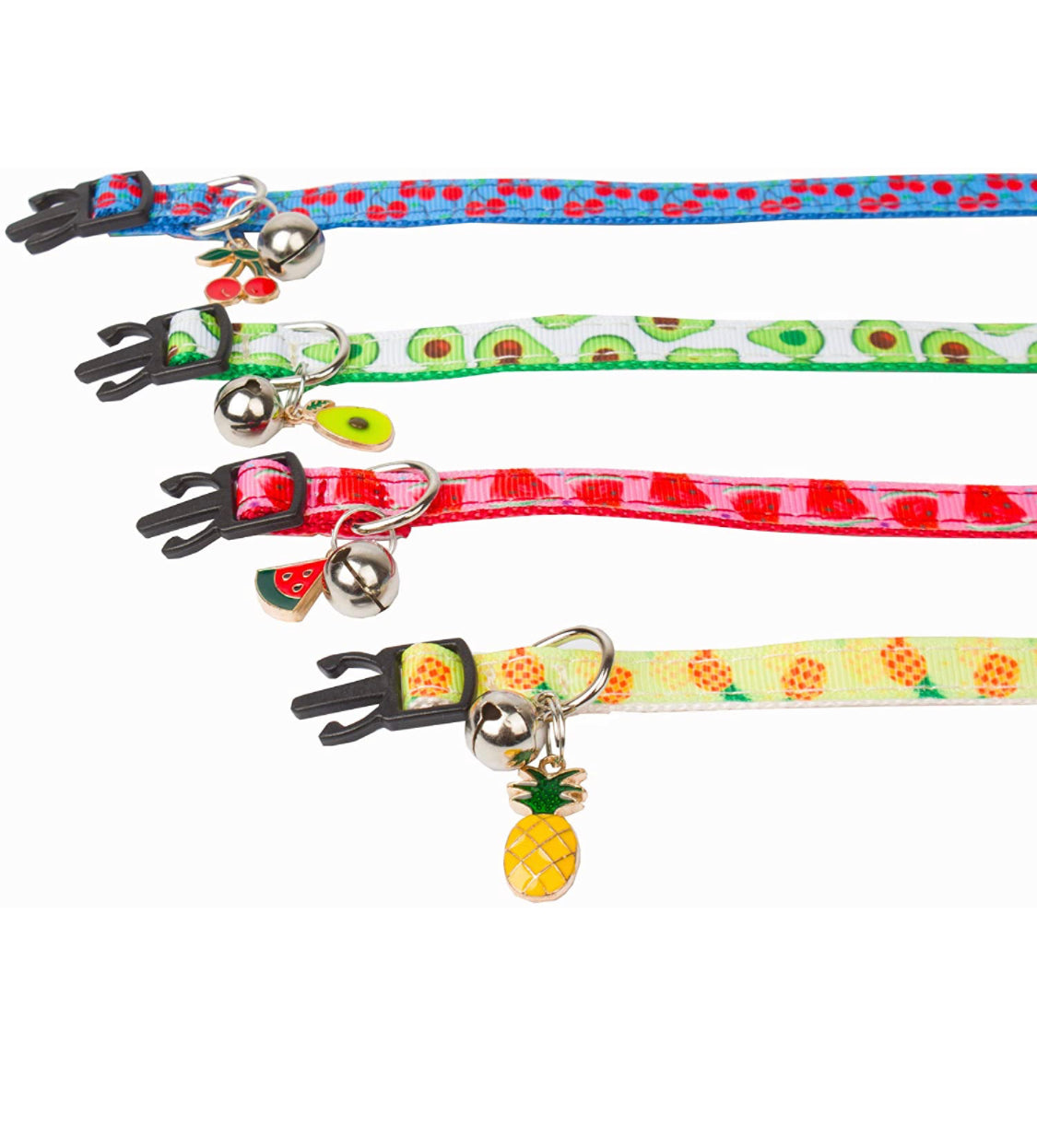 Collar de frutas para gatos