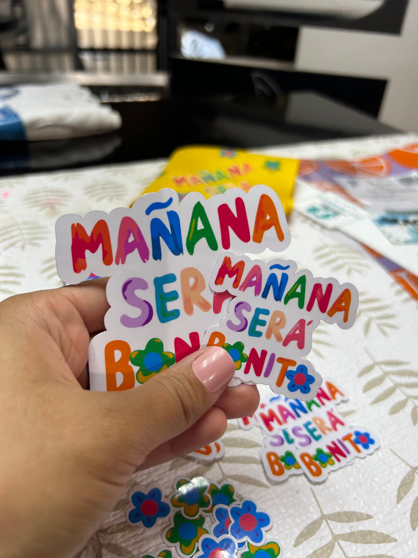 Stickers “mañana sera bonito”