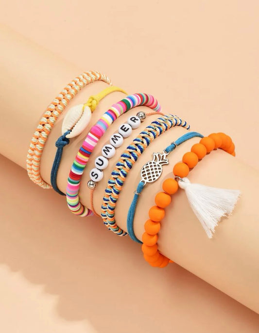 Summer bracelet set