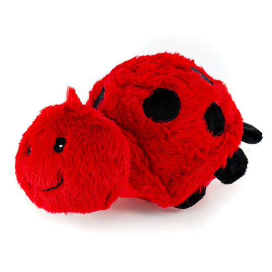 Ladybug Squeaky Ball Dog